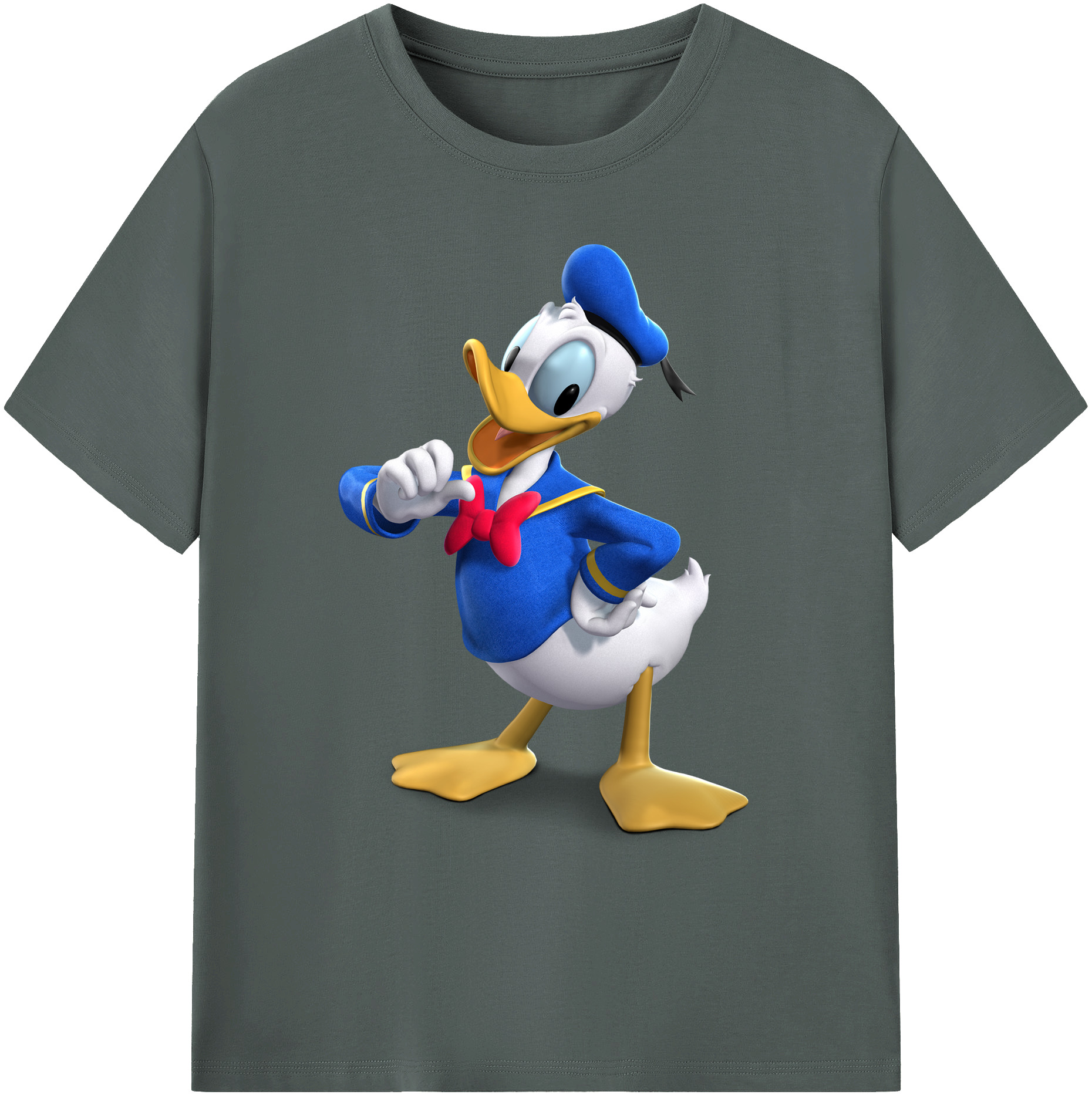 ミッキーマウス Mickey Mouse 綿100％ メンズ半袖Tシャツ｜肌触りやわらか＆通気性